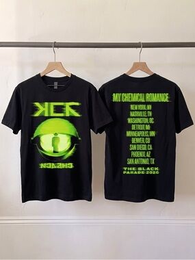My Chemical Romance The Black Parade Tour 2026 T-Shirt